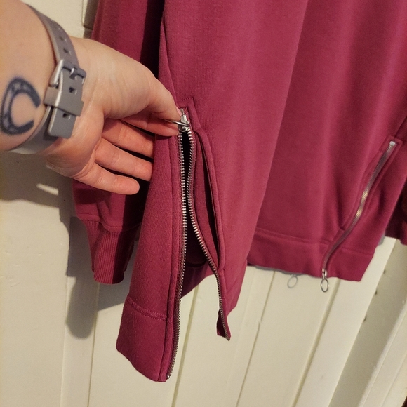 NWOT Athleta Sweater dark pink Size Medium 💓 - Picture 6 of 13